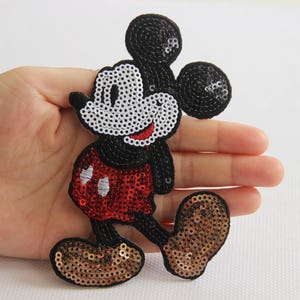 Patch Mickey Mouse 80x62mm 1pc