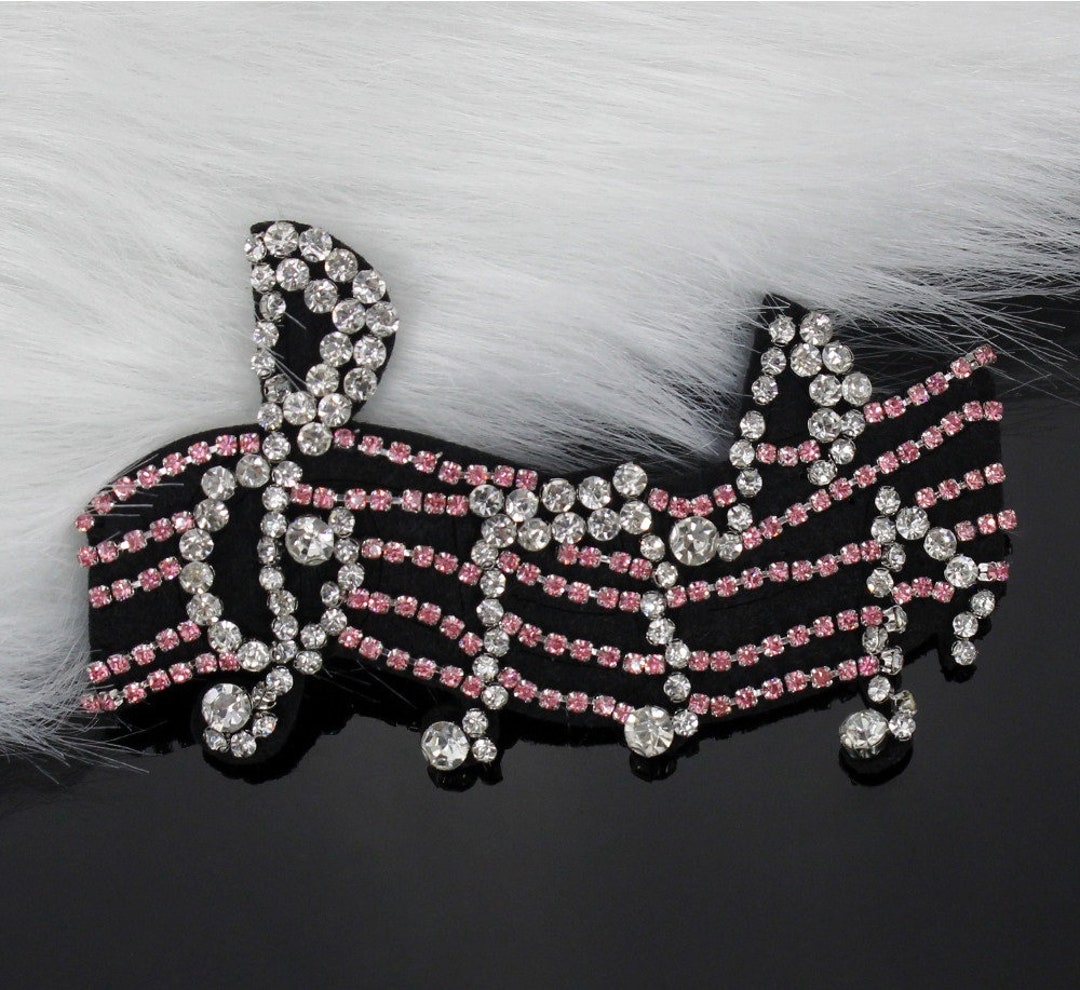 Delicate Music Note Embroidery Rhinestone Applique Patch,beaded Music ...
