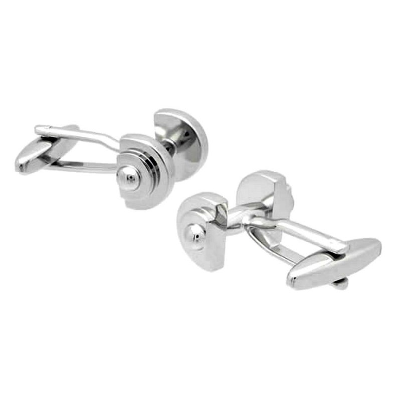 Dumbbell Cufflinks Fitness Weight Lifting Personal Trainer Cross Fit Gym Barbell Wedding Groom Best Man Groomsman Father's Day Gift image 3
