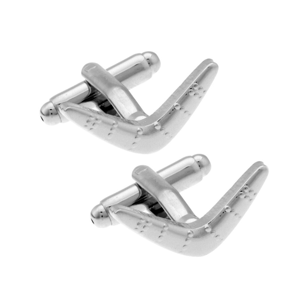 Boomerang Cufflinks Australian Hunting Sport Flying Tool Groom Best Man Groomsmen Wedding Father