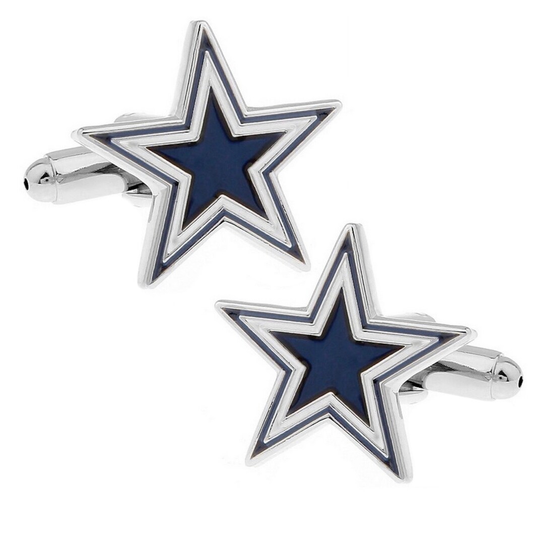 Dallas Cowboys Cufflinks Football Team Fan Cuff Links NFL Best Etsy