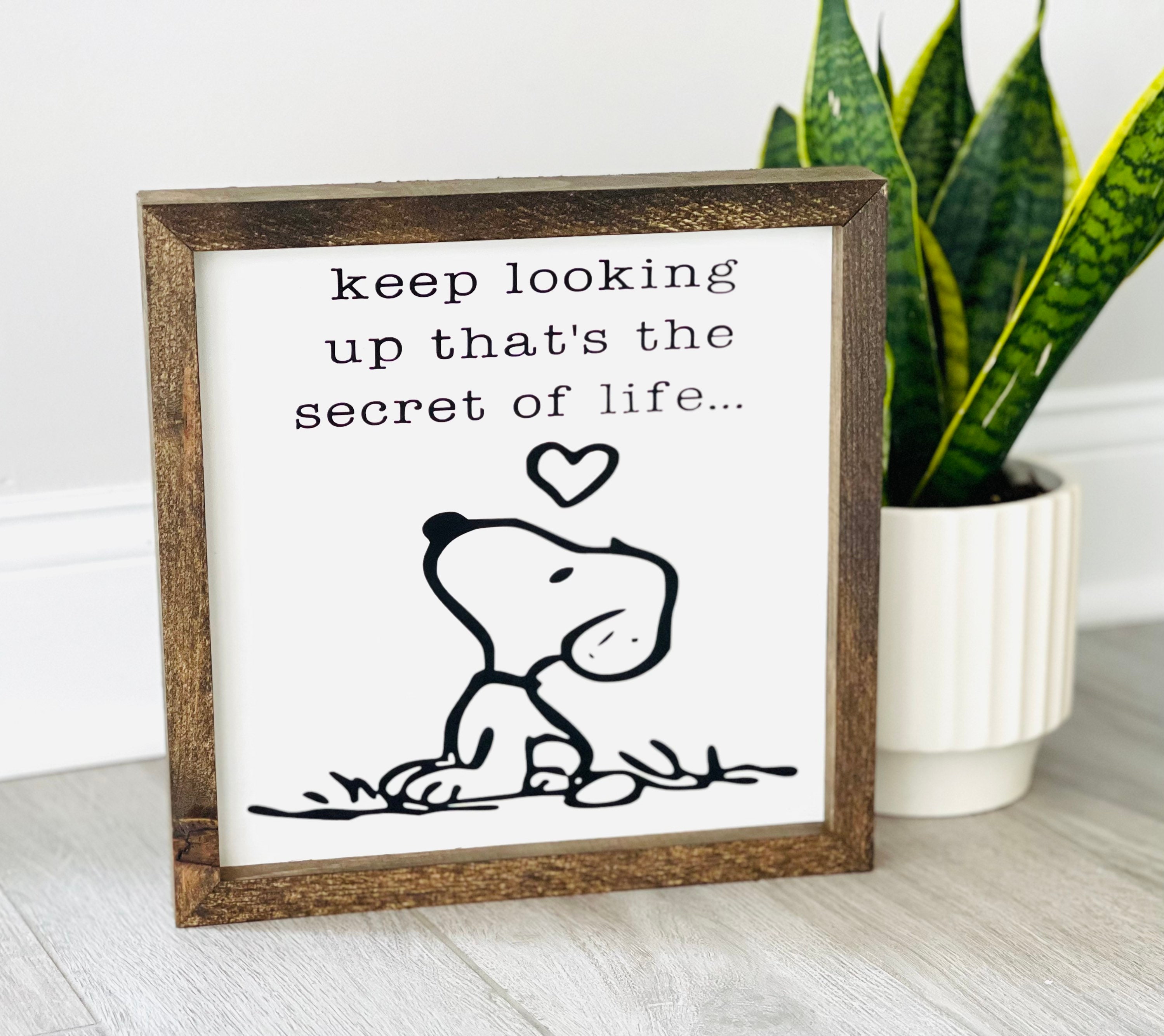 Snoopy Snoopy Keep Looking Up Keep Looking Up Thats The Etsy