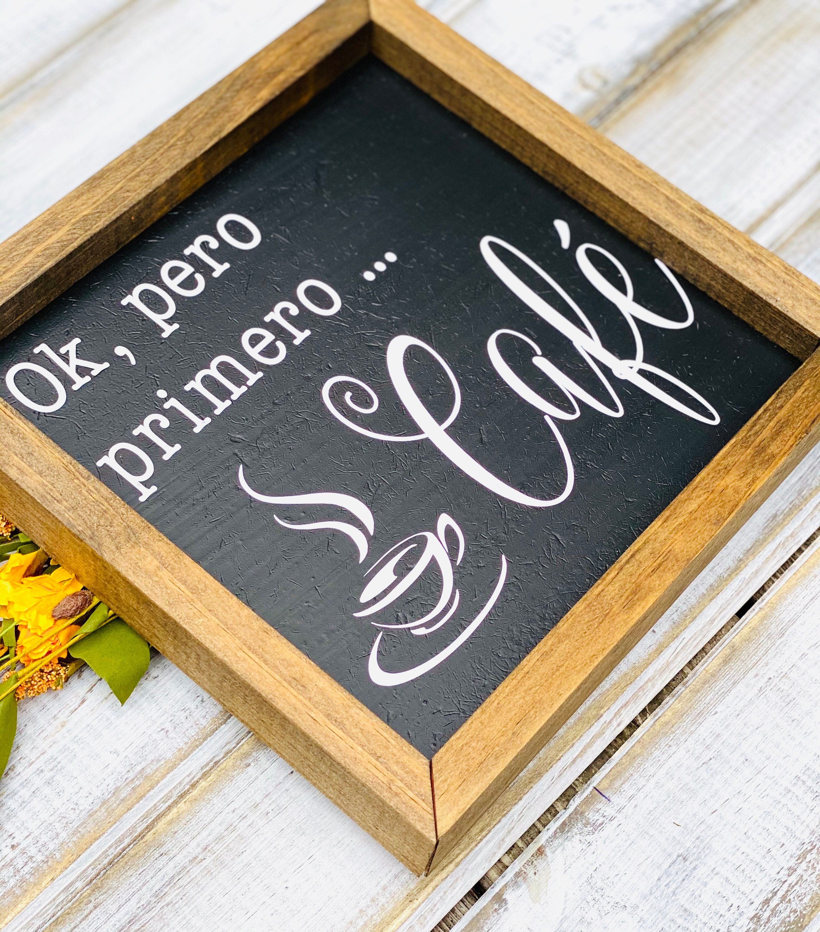 Spanish Home Decor Home Decor in Spanish Ok Pero Primero Etsy