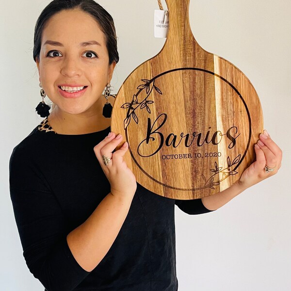 Round Cutting Board Etsy