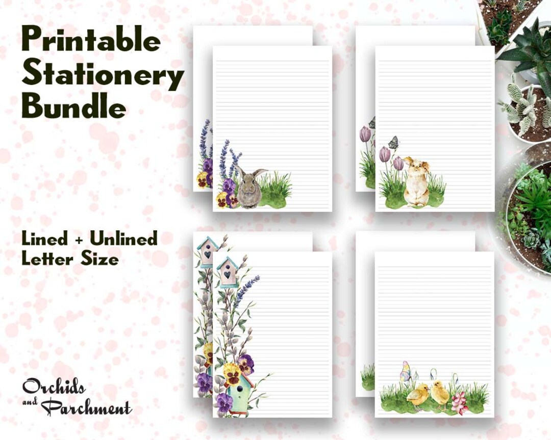 Stationery Spring Has Sprung Bundle - Letter Writing Paper - Letter ...