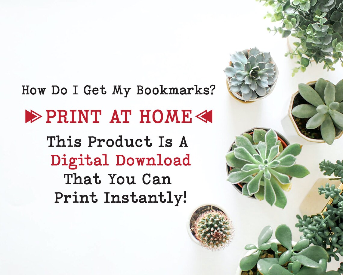 Bookmark Set Honey Bees - Printable - Instant Download PDF - Etsy