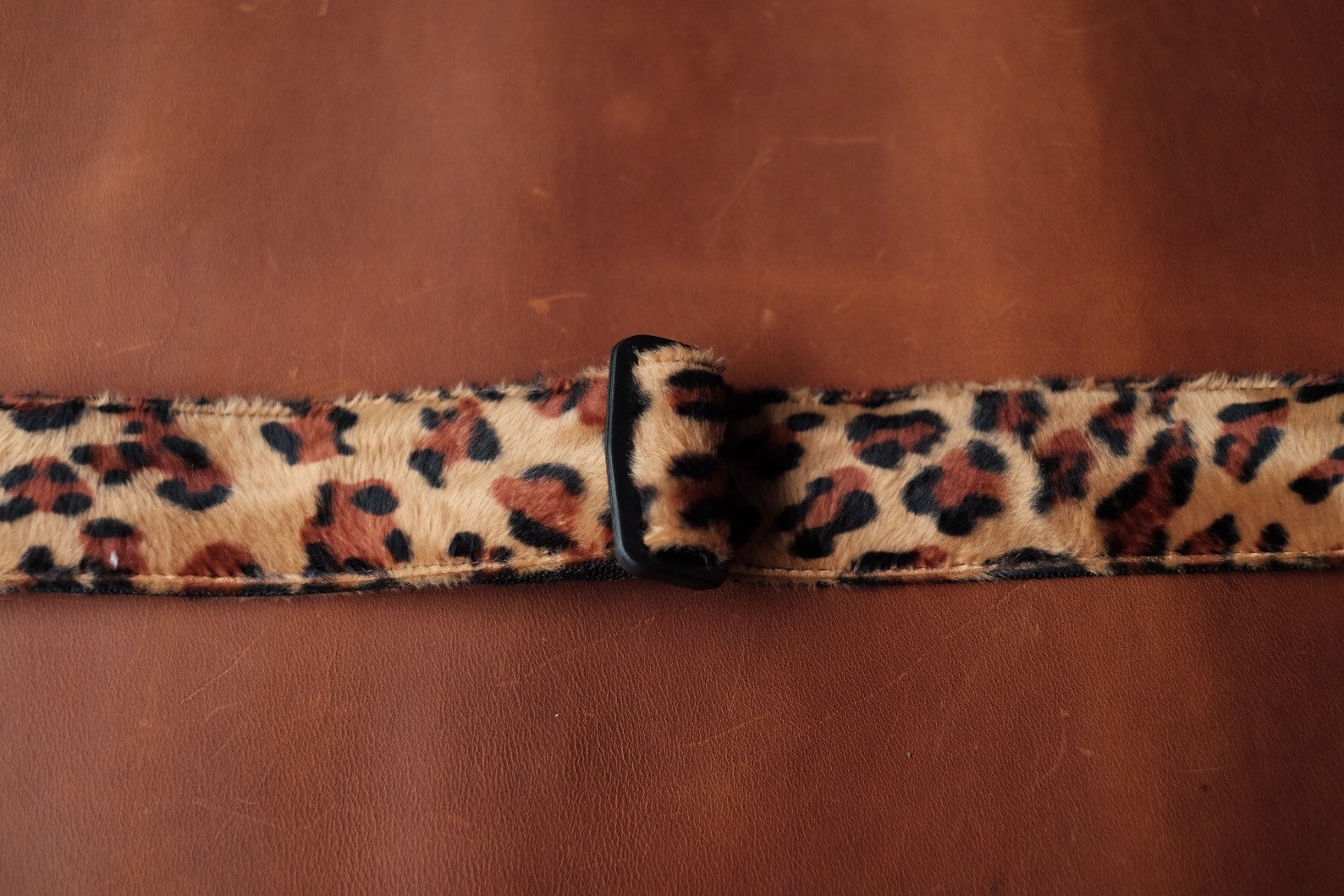 Leopard Guitar Strap | Etsy