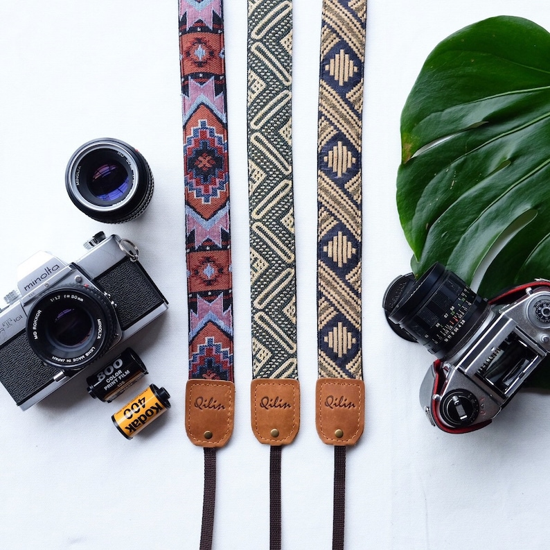 Woven classic Camera strap