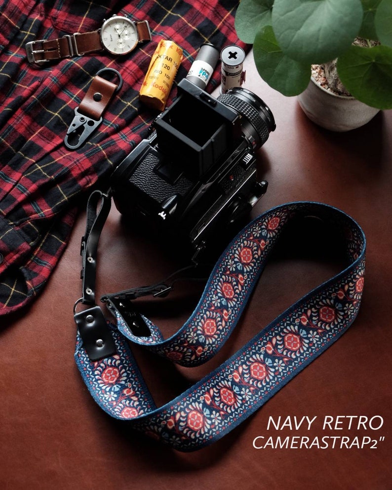 Vintage Camera Strap / Bag Strap Etsy