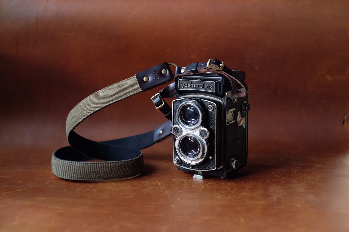 Green Vintage Camera Strap / Bag Strap | Etsy