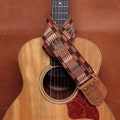 Brown woven Guitar Strap product logo