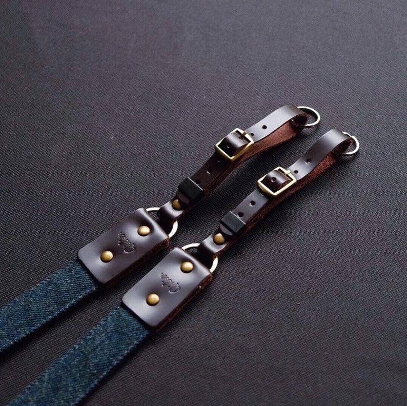 Deep Blue Vintage Camera Strap / Bag Strap Etsy