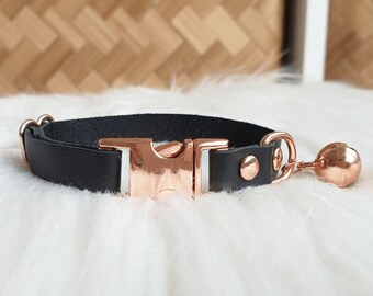 rose gold cat collar