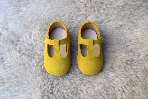 Mustard Yellow Toddler Girl Shoes Baby 