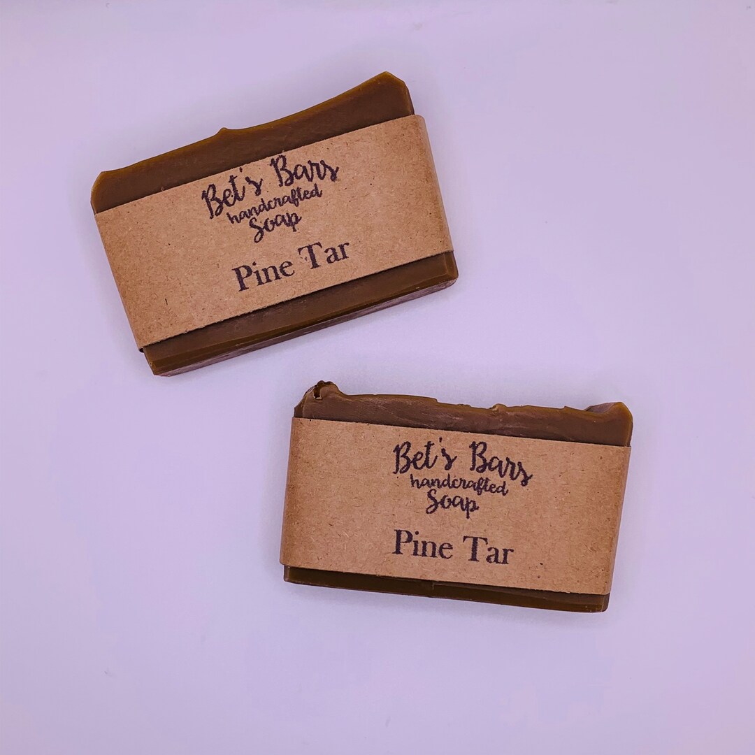 Pine Tar Soap. Unscented. Sensitive and Itchy Skin Bar. Etsy
