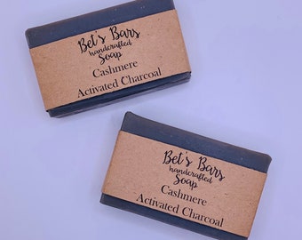 Cashmere Soap with Activated Charcoal