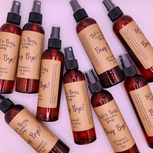All Natural Bug Spray with Essential Oils.