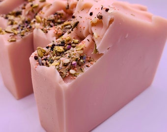 Grapefruit and Rose Clay Soap