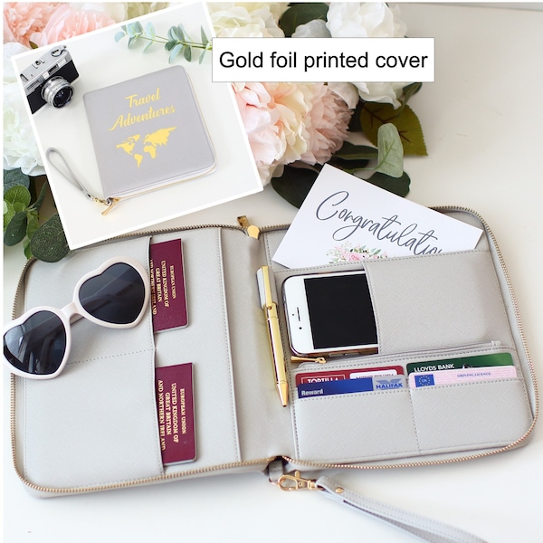 Travel document wallet, Passport holder, Travel case organiser