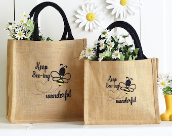 Honey Bee Gift bag, Bee lovers birthday gift, save the bees, Bee gift