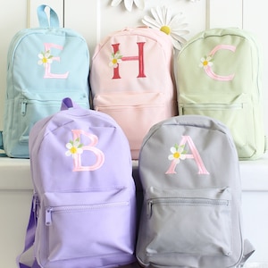 Embroidered Toddler Backpack, Personalised Nursery bag, Back to school