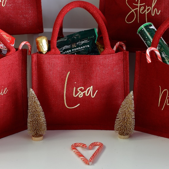 Red gift bags discount