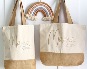 Mama tote bag, Mum bag, Baby bag, Shopping bag