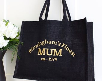 Shopping bag, Add ANY relative, Tote bag, Gift for Mum, Nan,