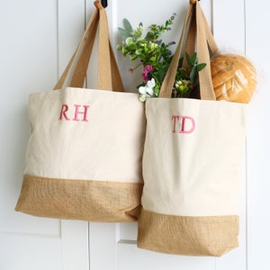 Personalised shopping bag, tote bag, beach bag, Wedding bag image 10