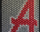 University of Alabama Bottle Cap Sign