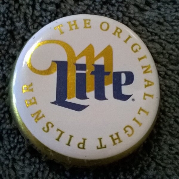 Miller Lite Caps Etsy
