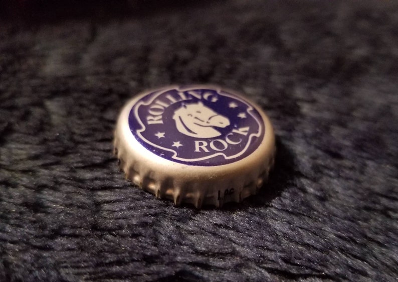 Rolling Rock Bottle Caps Etsy