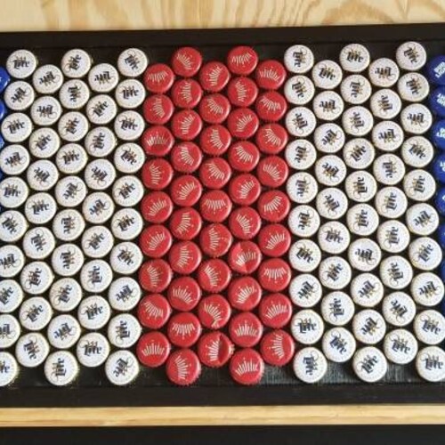 Armed shops Forces Ribbon Bottle Cap Sign