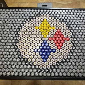 Pittsburgh Steelers Bottle Cap Sign