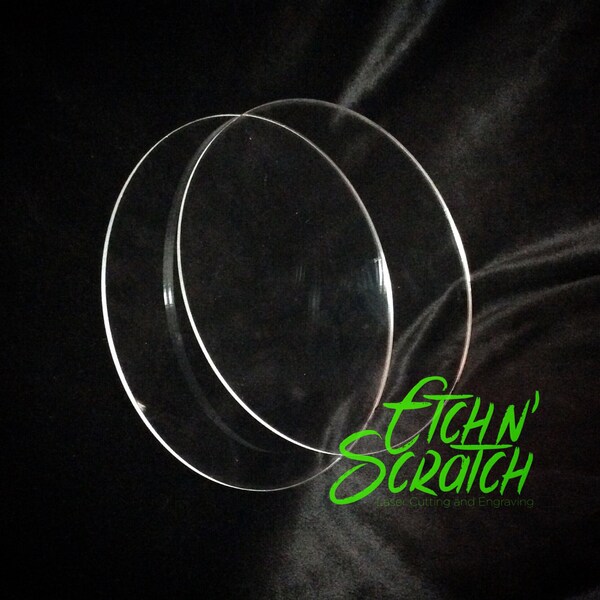 Ganache Boards 3mm Círculos, Ganache Lids Cake herramienta de decoración, Vendido en Pares