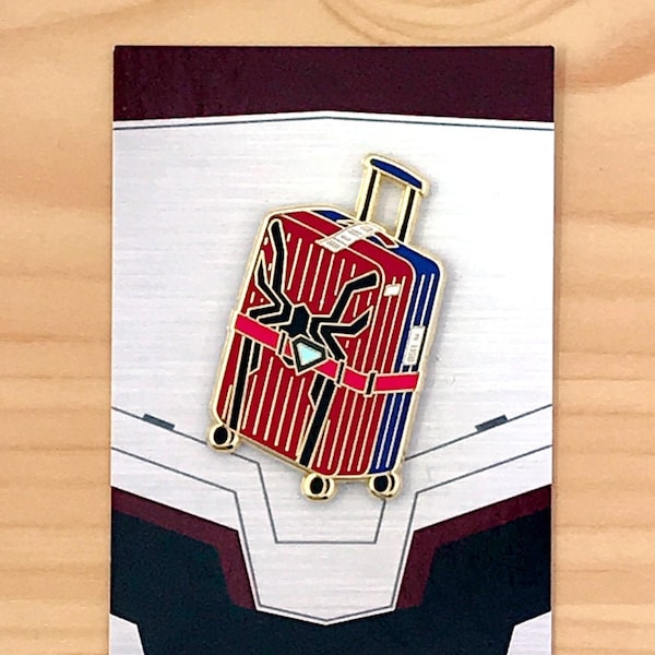 Spider Luggage Enamel Pin