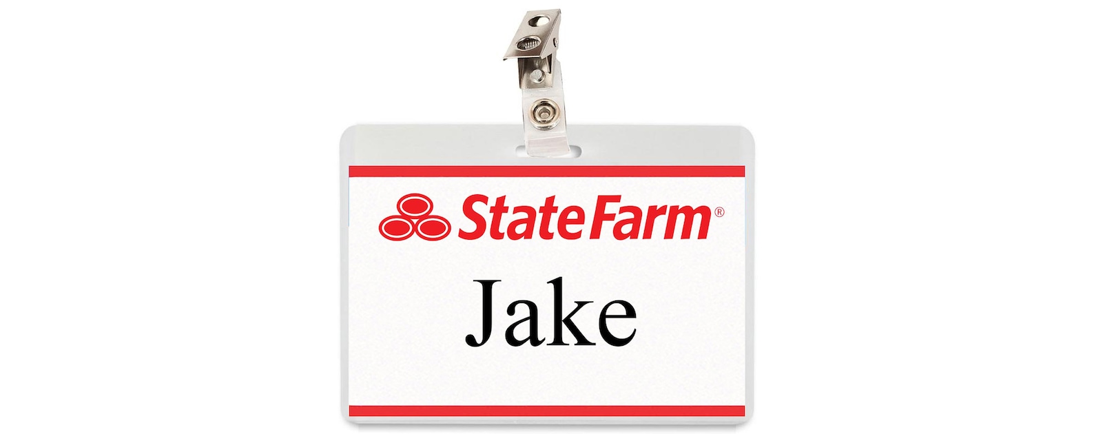 Jake From State Farm Printable Name Tag