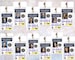 Criminal Minds FBI ID Badges: Reid, Prentiss, Jareau, Garcia, Rossi, Morgan, Hotchner, Alvez, Simmons, Lewis, Gideon, Strauss, Laminate 