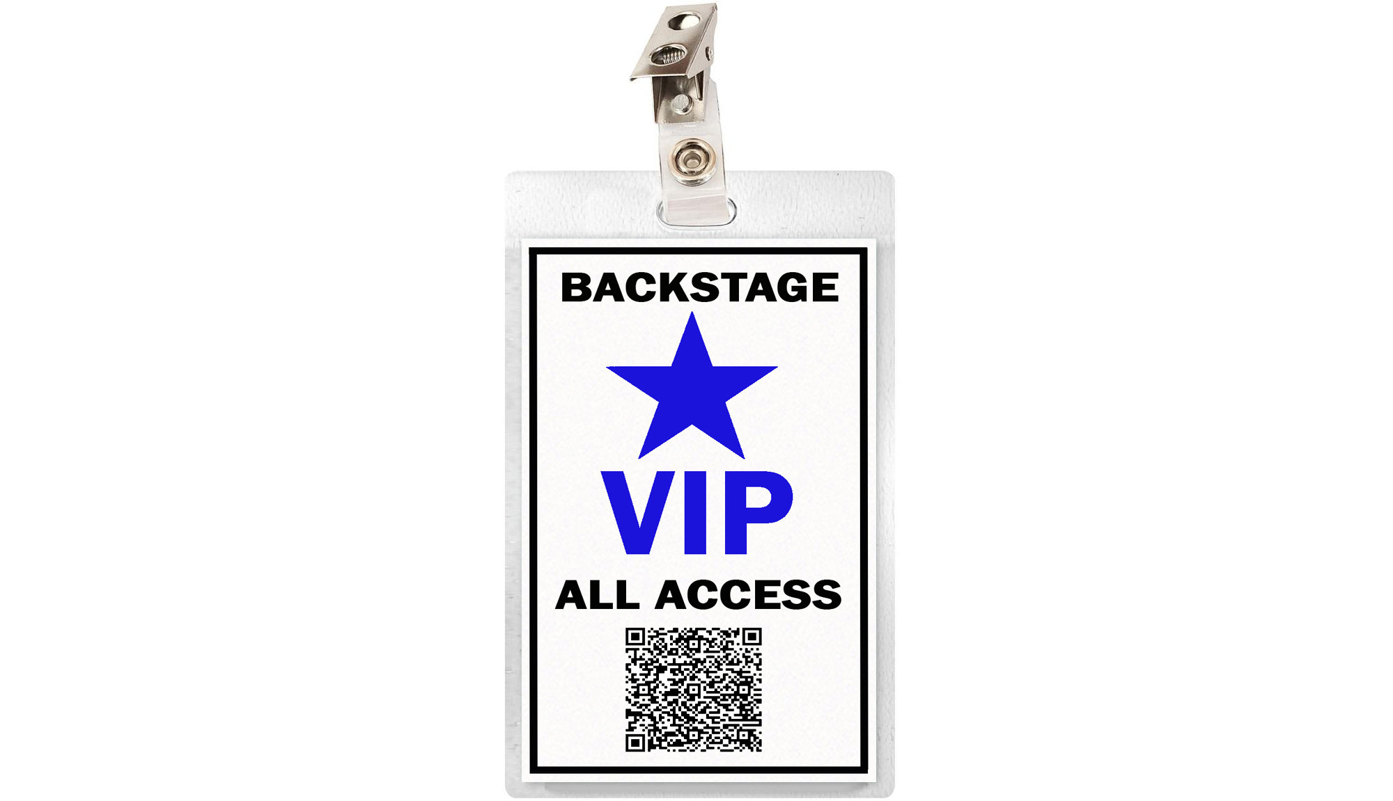 VIP Backstage All Access Pass ID Badge Card Concert Band - Etsy UK