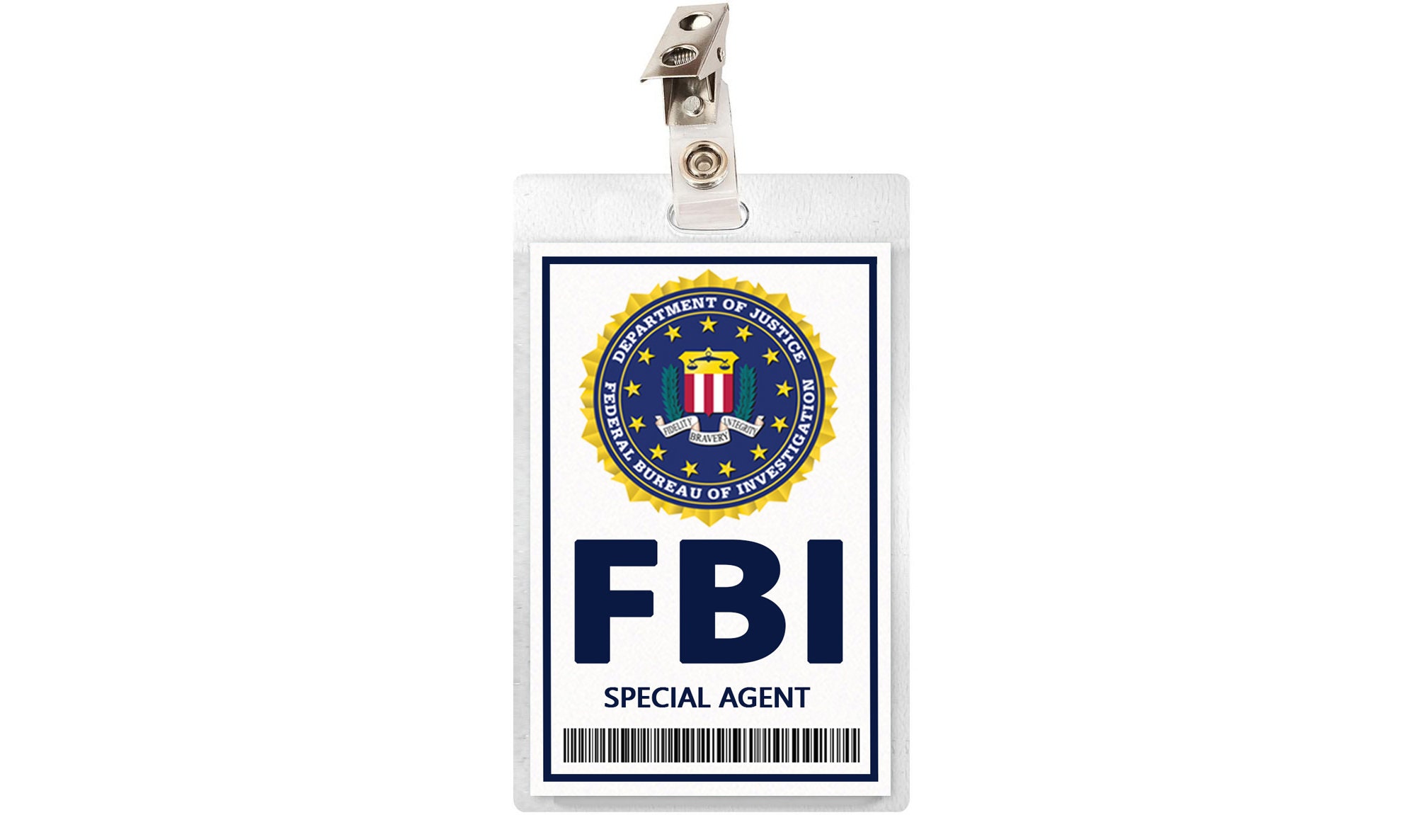 Federal Bureau of Investigation FBI Badge Cut-Out DL/CC/ID/Money