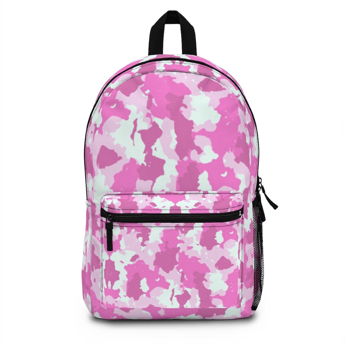 Camo Pink Military Backpack School Work Play Mens Army Etsy