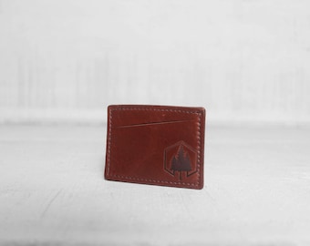 TGT Wallets Mens 2.0 Card Holder Wallet Cherry Red