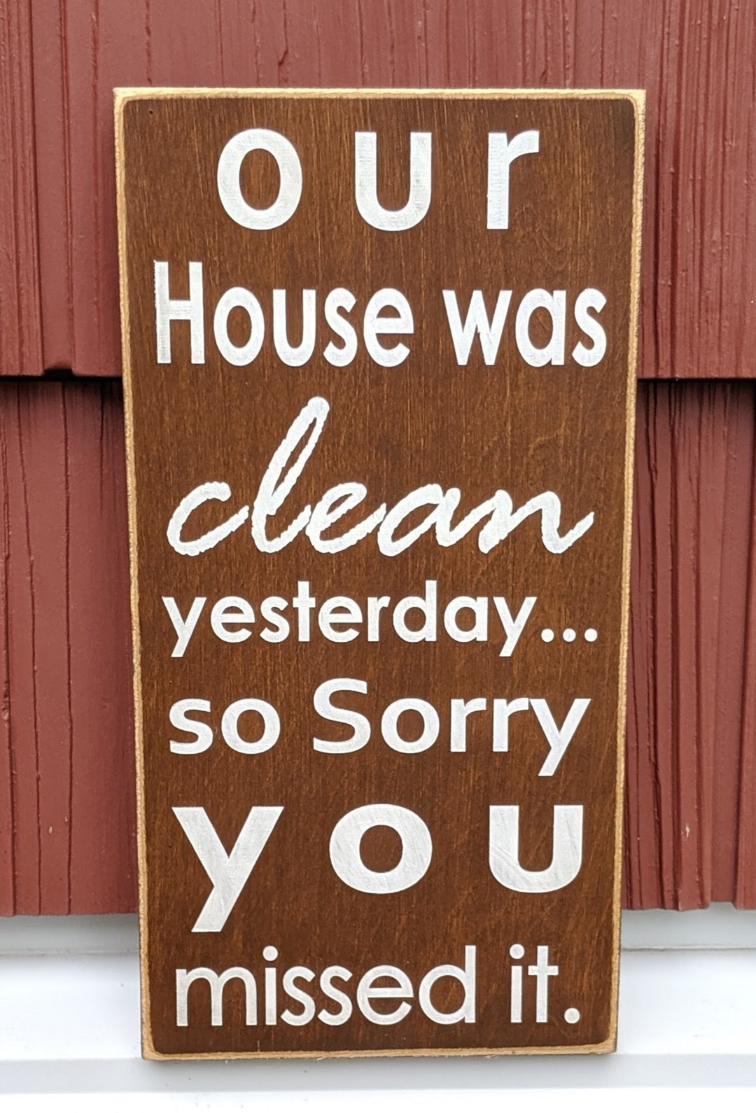 Funny Wood Sign Our House Was Clean Yesterday Humorous Home Decor Etsy funny-wood-sign-our-house-was-clean-yesterday-humorous-home-decor-etsy