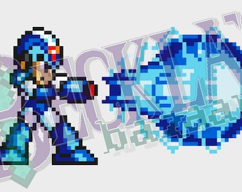 Mega Man X | Cross-Stitch Pattern PDF