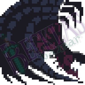 Gore Magala | Monster Hunter Cross-Stitch Pattern PDF
