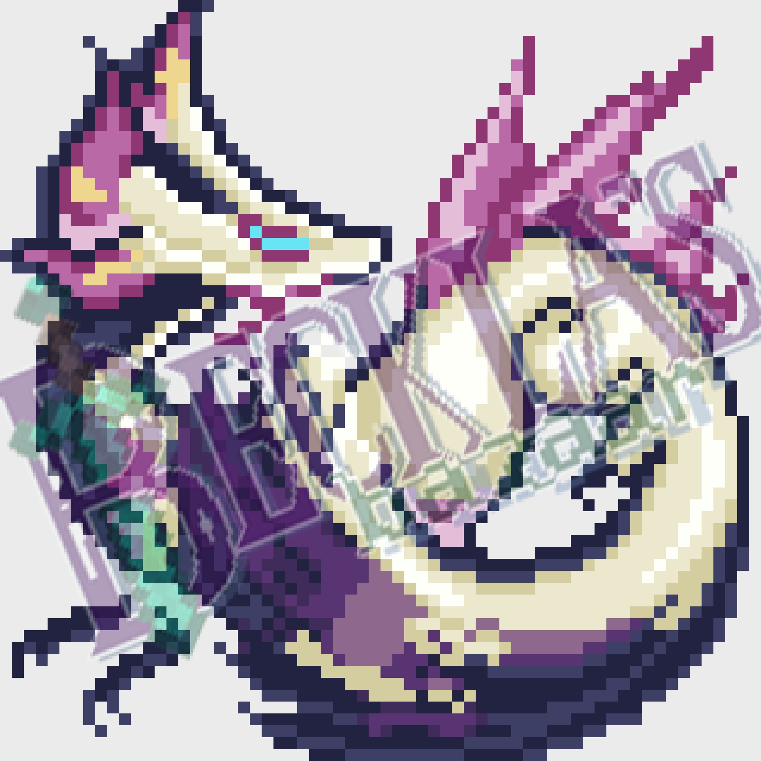 Mizutsune Monster Hunter Cross-stitch Pattern PDF