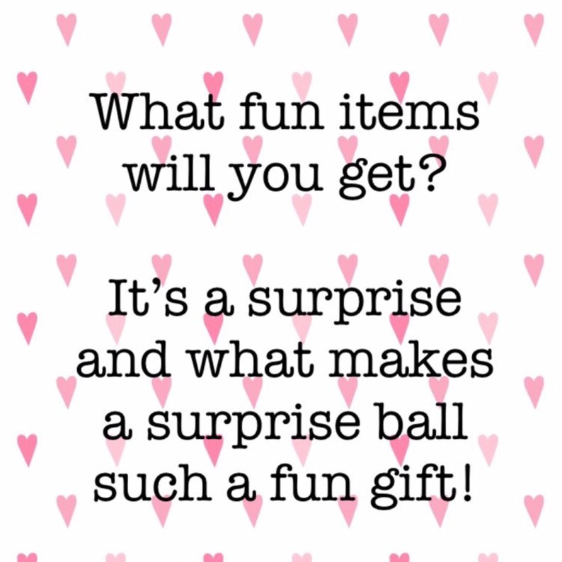 surprise ball valentine jewelry Valentines Day valentine gifts valentine gift for girlfriend Valentine for woman