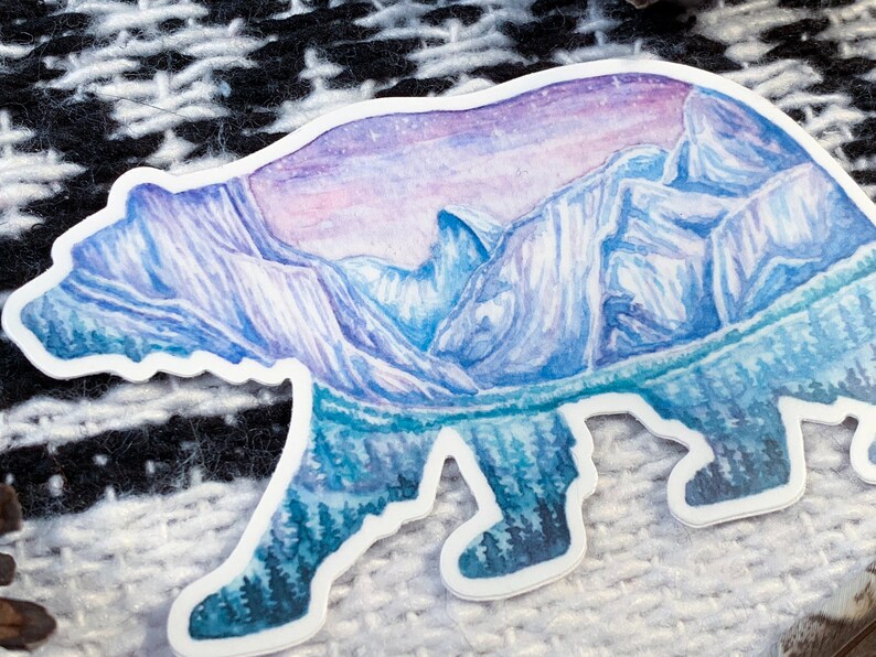Yosemite Bear Sticker