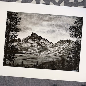 Thousand Island Lake - Giclee Print