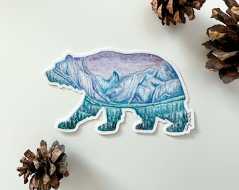 Yosemite Bear Sticker